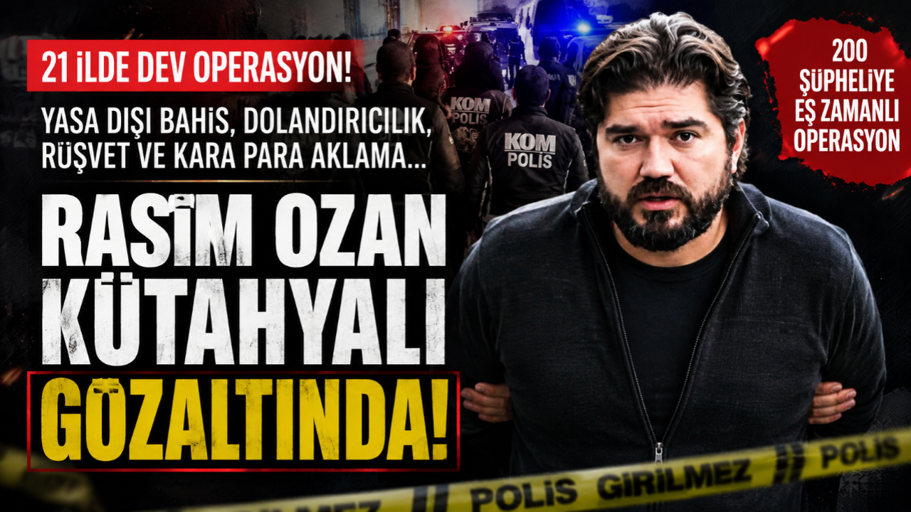 Gazeteci Rasim Ozan Kütahyalı Gözaltına Alındı!