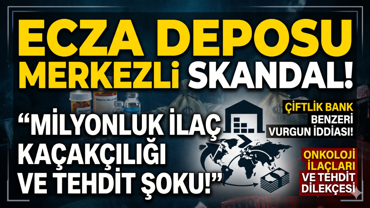 Kayseri’de ecza deposu merkezli şok iddia: Milyonluk ilaç ticareti ve tehdit suçlaması1