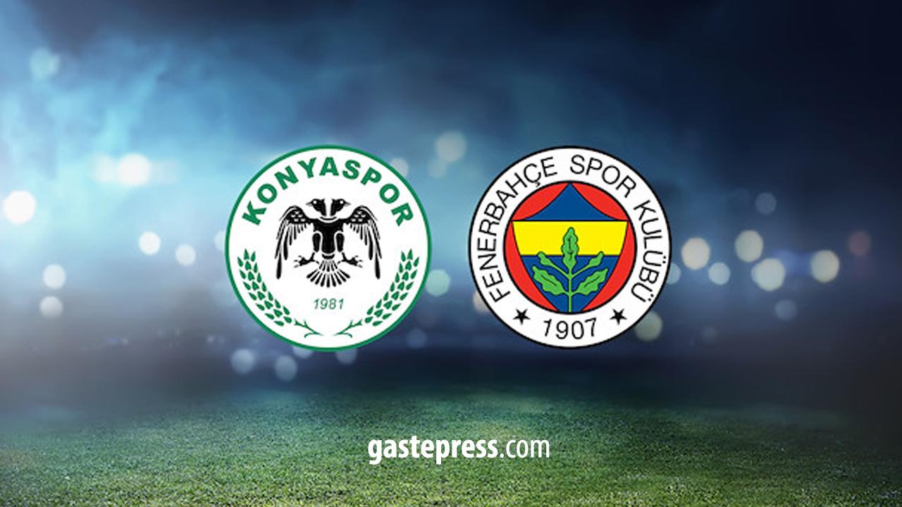 Konyaspor - Fenerbahçe maçı ne zaman, saat kaçta, hangi kanalda?