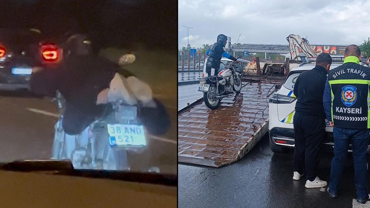 Motosiklet Üzerinde Akrobatik Hareketler Yapan Sürücüye 46 Bin TL Ceza!