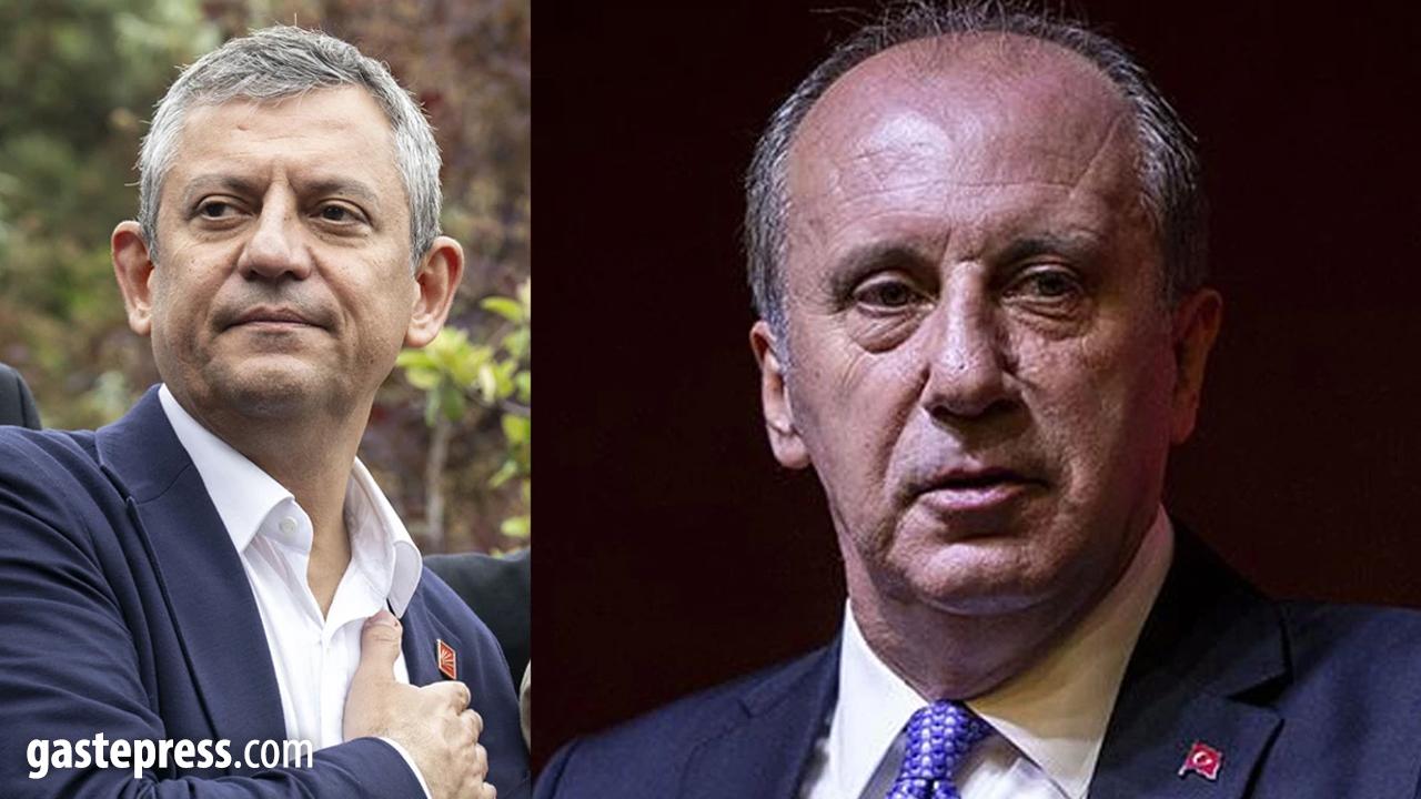 Muharrem İnce'den Özgür Özel'e jest!