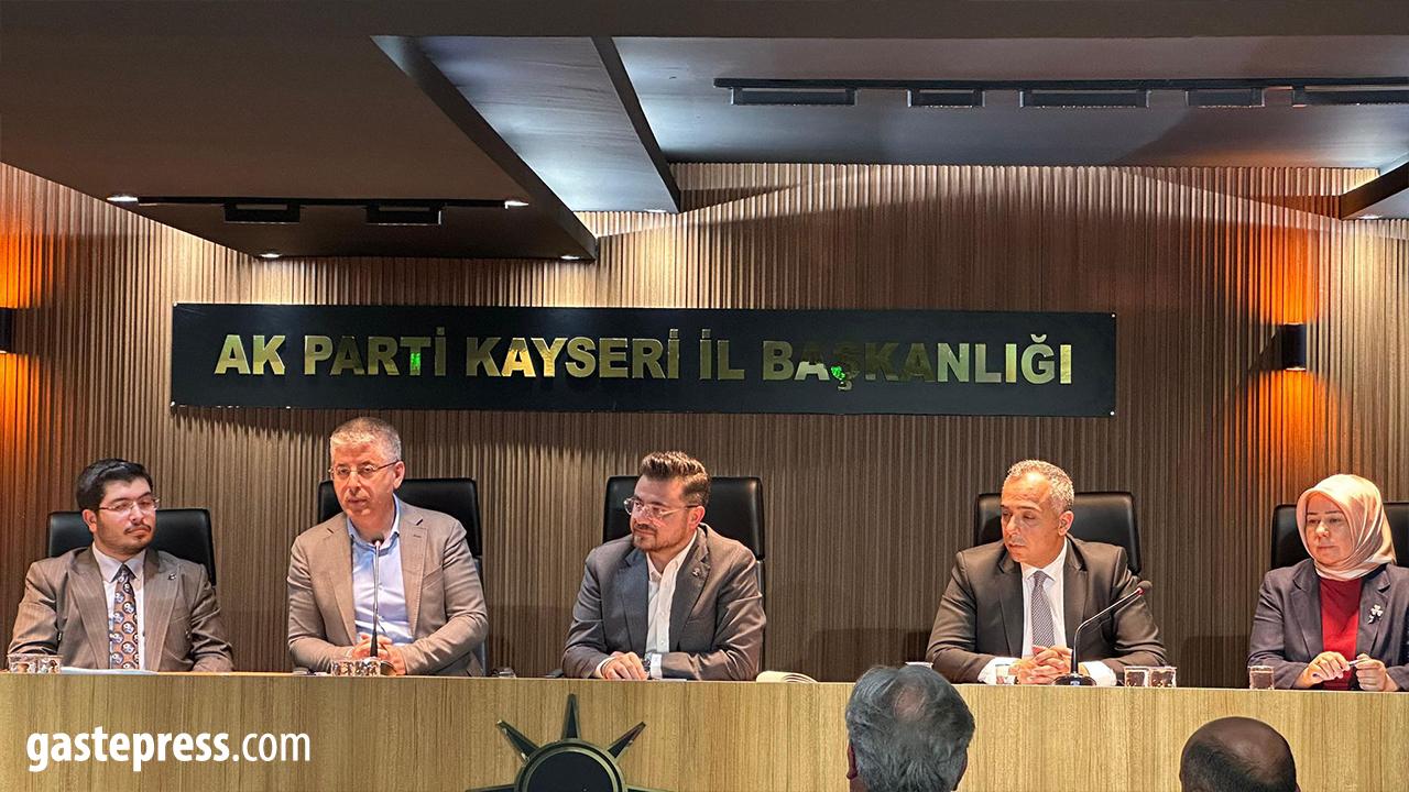 AK Parti Kayseri Teşkilatı İl Danışma Meclisi’nde Buluştu!