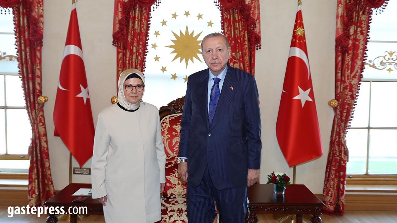 AK Parti’li Ayşe Böhürler Cumhurbaşkanı Erdoğan il