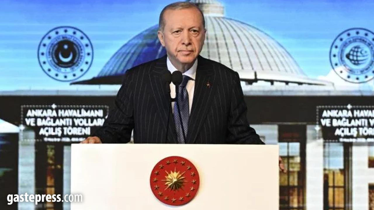 Ankara Havalimanı açıldı! Cumhurbaşkanı Erdoğan'dan önemli mesajlar!
