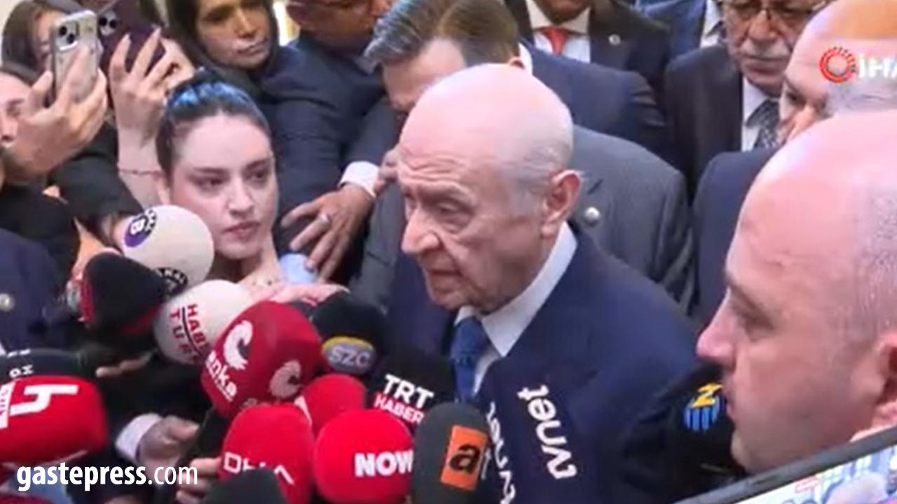 Bahçeli: "Cumhurbaşkanımız Görevdedir, Biz de Arkasındayız"