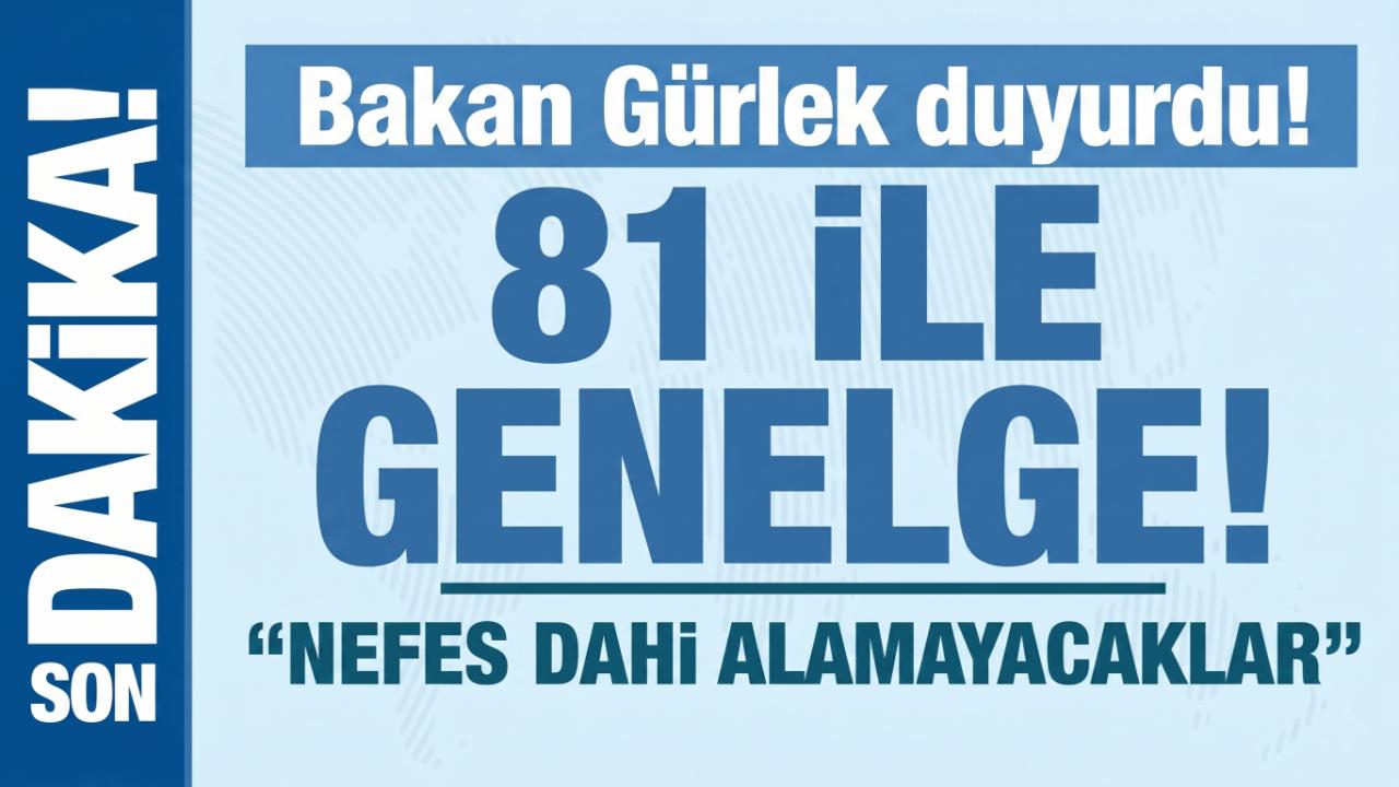 Bakan Gürlek’ten 81 İle Organize Suç Örgütleriyle Mücadele Genelgesi!