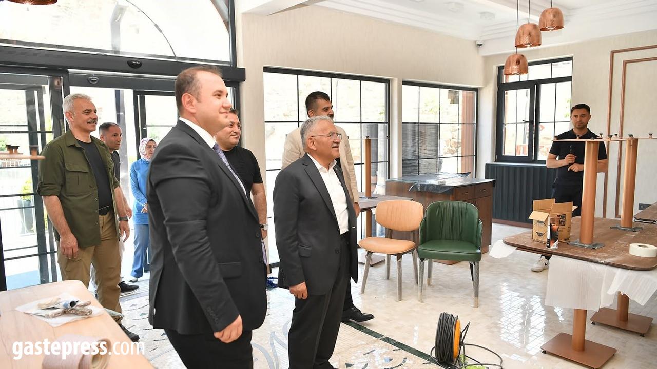 Başkan Büyükkılıç MÜLHEM Kayseri Mutfağı'nda İncel