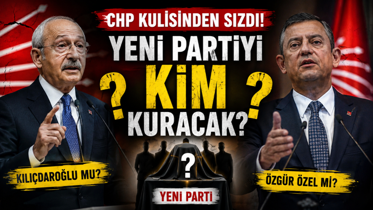 CHP Kulisinden Sızdı! Yeni Partiyi Kılıçdaroğlu Mu, Özgür Özel Mi Kuracak?