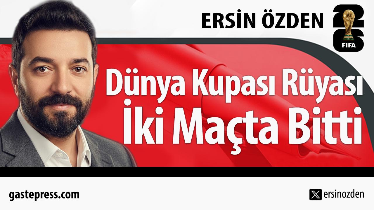 Dünya Kupası Rüyası İki Maçta Bitti