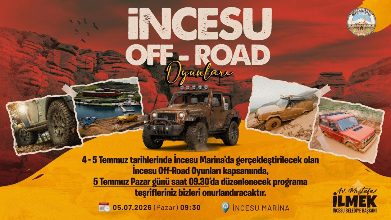 İncesu Off Road Oyunları İçin Geri Sayım Başladı!