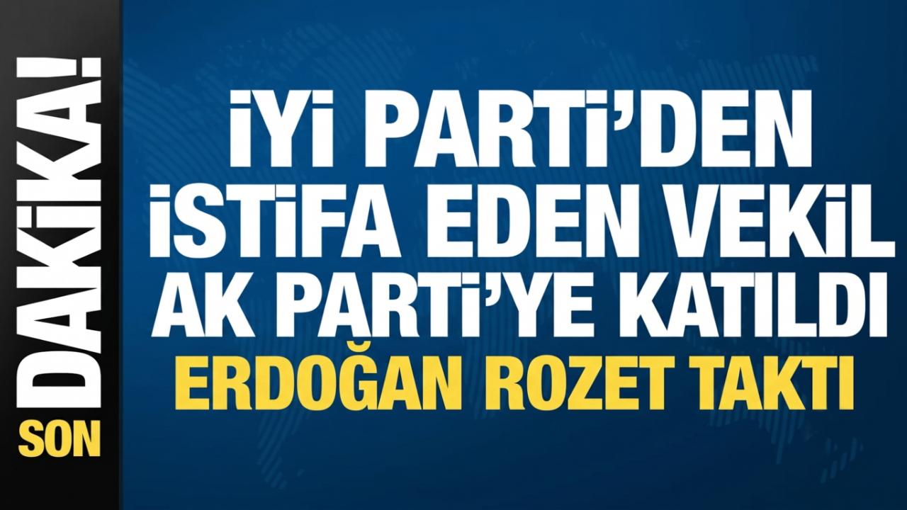 İYİ Parti’den İstifa Eden Ersin Beyaz AK Parti’ye Katıldı!