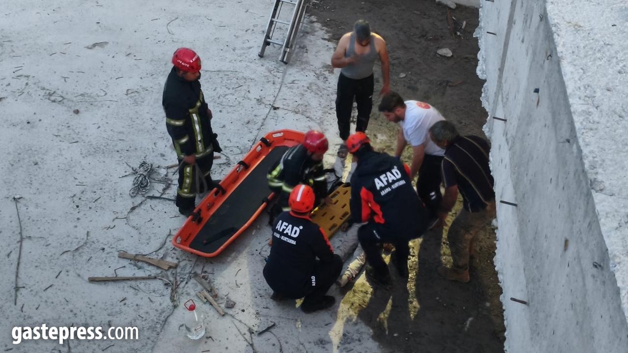 Kayseri’de bisiklet sürerken su kanalına düşen çocuk kurtarı
