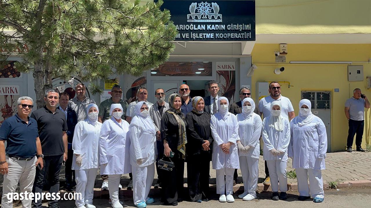 Kayseri’de Gazetecilerden Kadın Kooperatiflerine Ziyaret!
