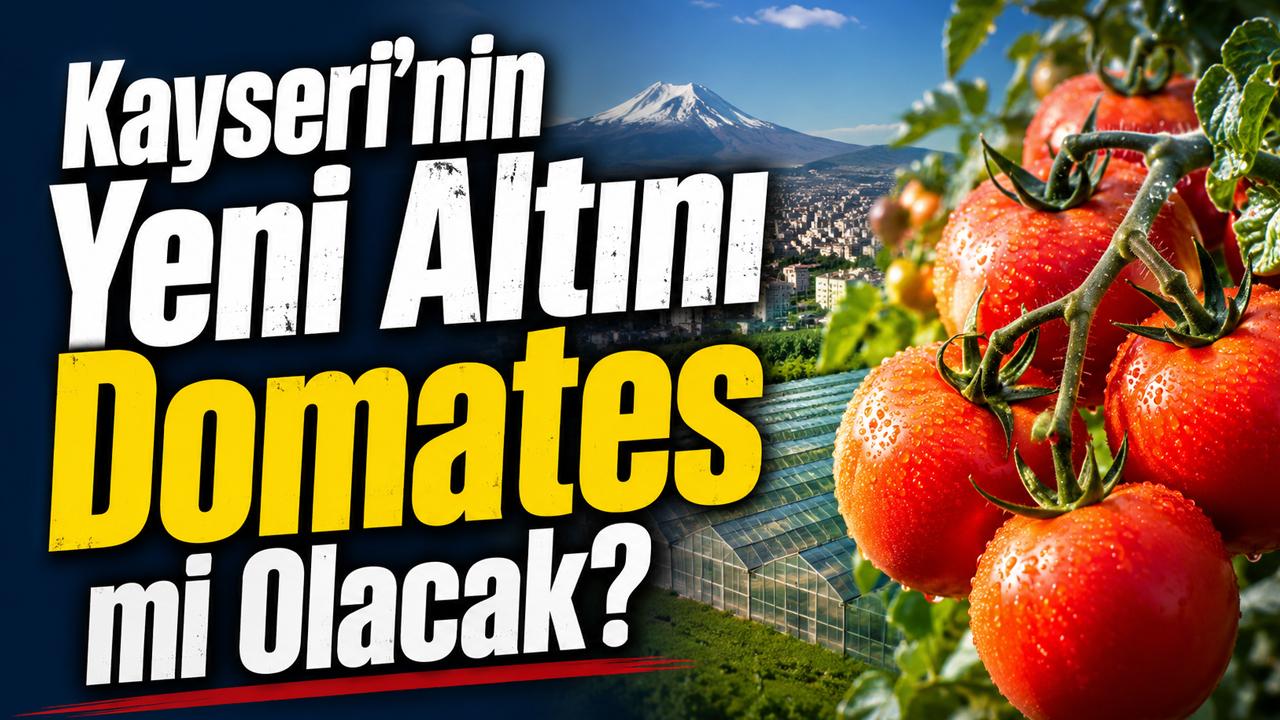 Kayseri'nin Yeni Altını Domates mi Olacak? 5 Milyarlık Dev Yatırımda Geri Sayım!