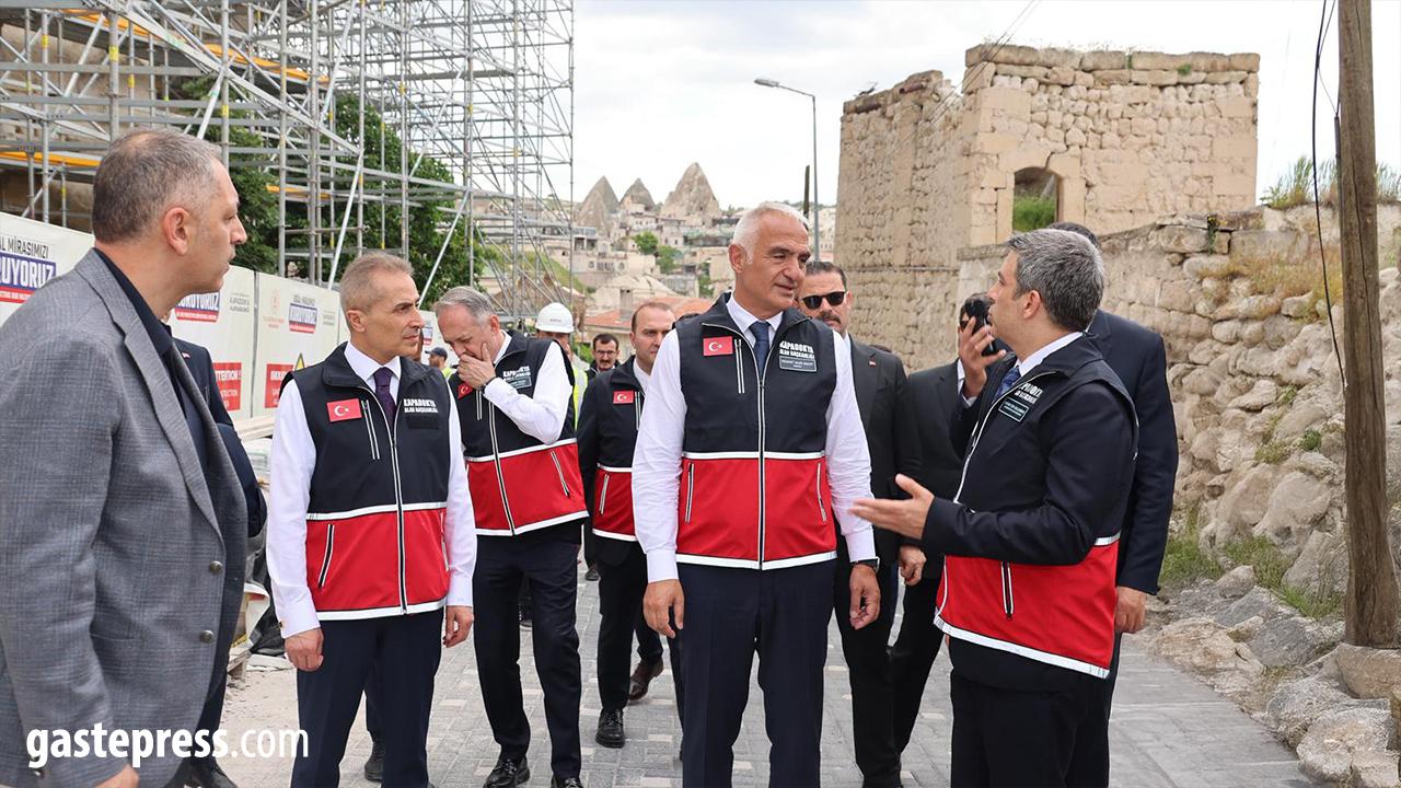 Kültür ve Turizm Bakanı Mehmet Nuri Ersoy Kapadokya’da Temaslarda Bulundu!