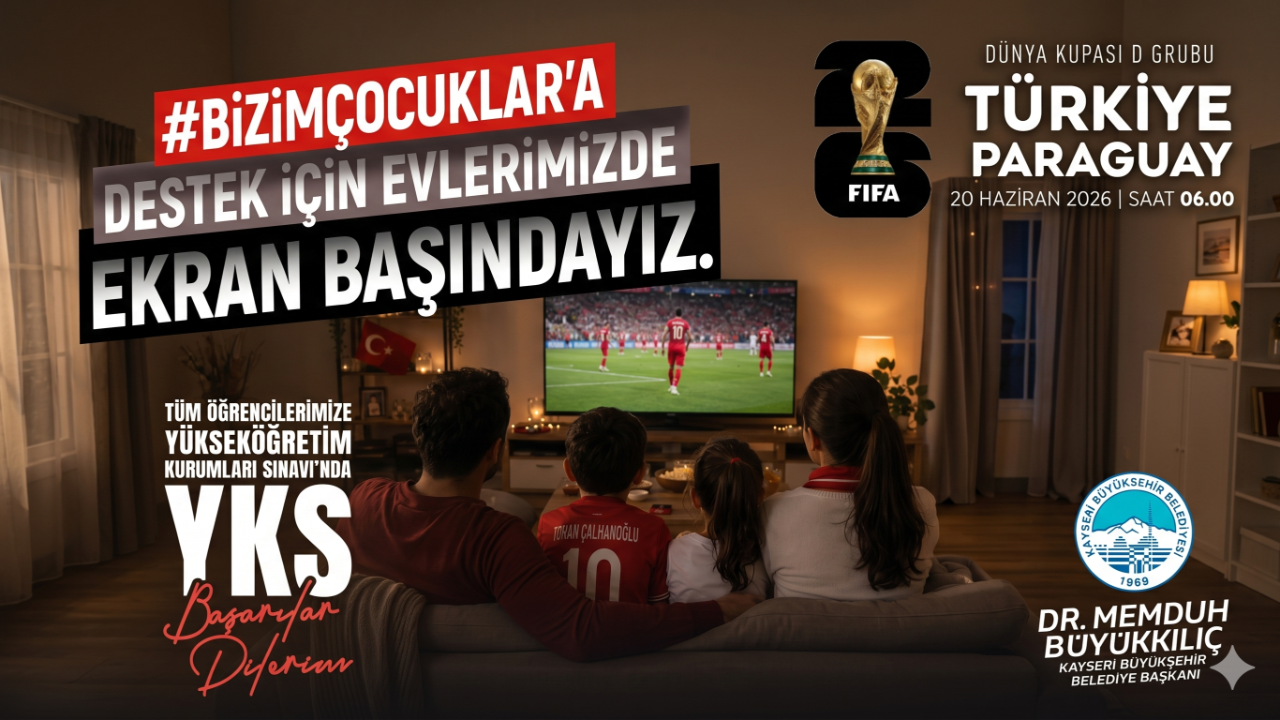 YKS nedeniyle Millet Bahçesi’ndeki maç yayını iptal edildi!