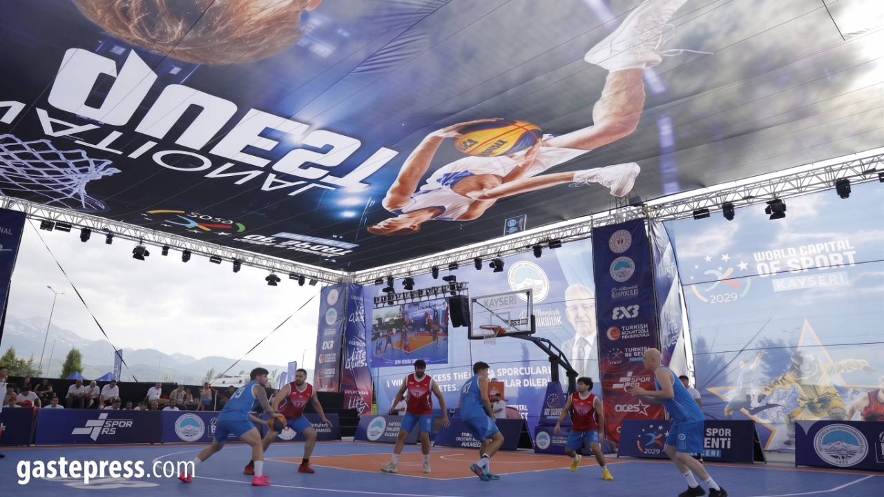 4 Kıtadan 32 Takım Kayseri'de Buluştu! FIBA 3x3 Lite Quest'te Büyük Heyecan!