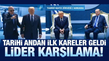 ABD Başkanı Trump Ankara’da! Erdoğan Havaalanında Karşıladı!