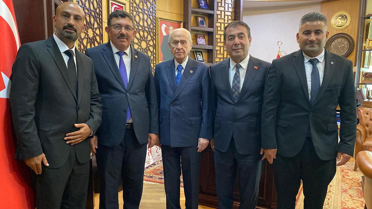 Bünyan heyeti, Devlet Bahçeli’yi ziyaret etti!