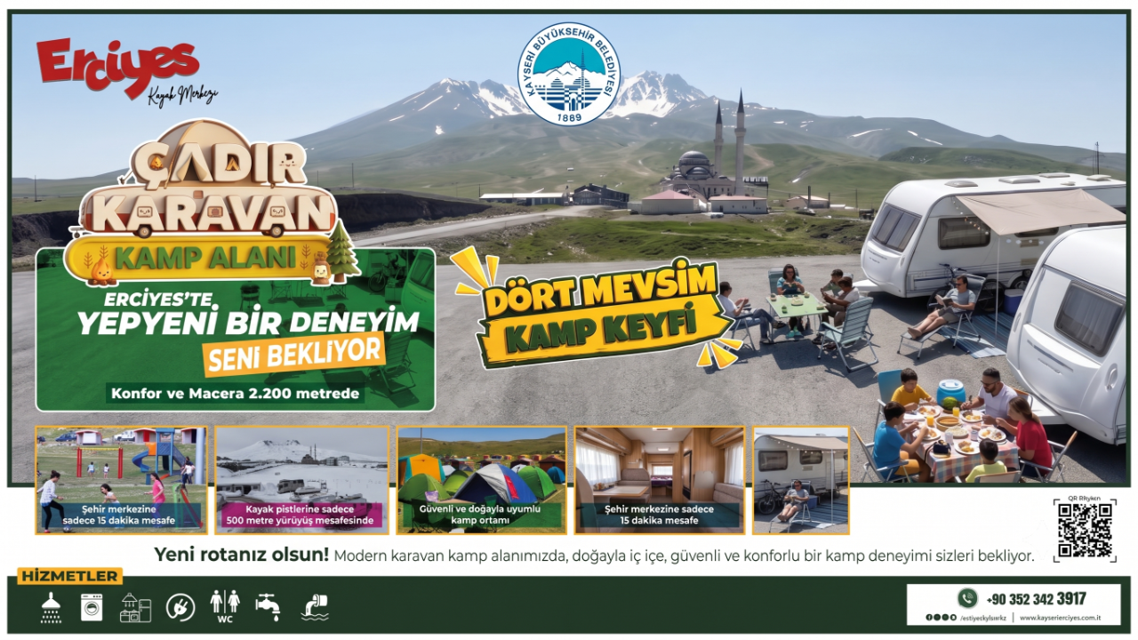 Erciyes Kampçılarını Bekliyor!