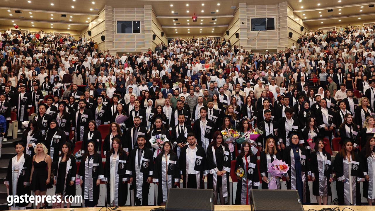 ERÜ İletişim Fakültesi 20. Dönem Mezunlarını Uğurladı: 415 Öğrenci Kep Attı!