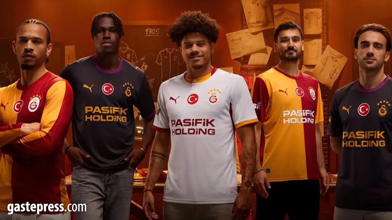 Galatasaray'ın yeni sezon formaları tanıtıldı!