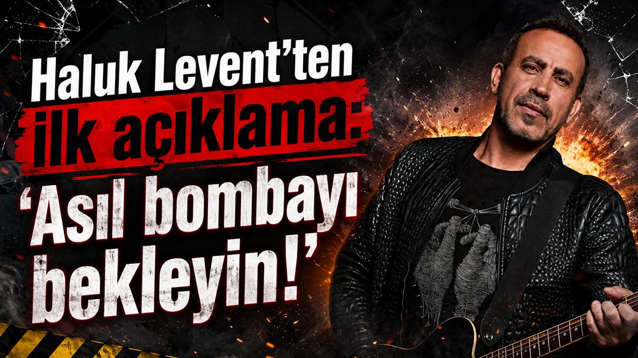 Gözaltına alınmıştı... Haluk Levent'ten ilk açıklama: 'Asıl bombayı bekleyin!'