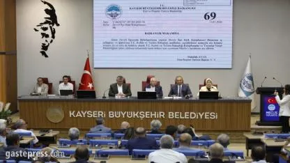 Kayseri Büyükşehir Meclisi'nde 70 Gündem Maddesi Karara Bağlandı!