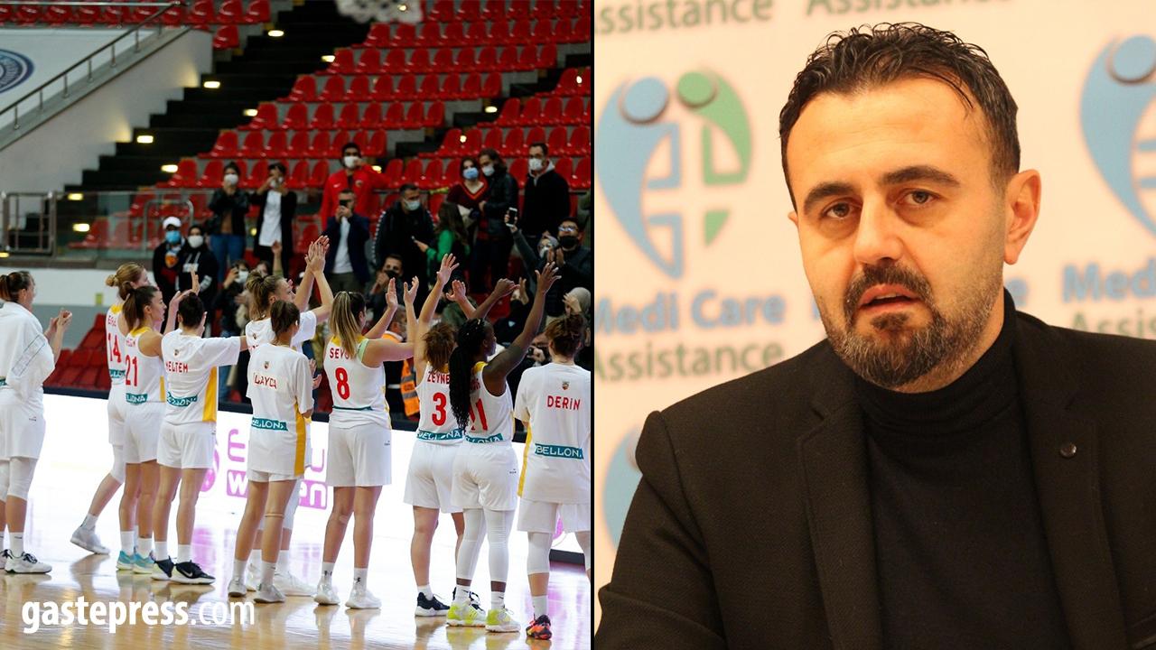 Melikgazi Kayseri Basketbol Süper Lig'e Veda Etti! Ahmet Bozbey: "Bu Sefer Tutunamadık"