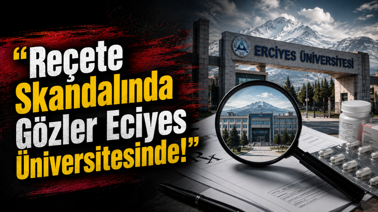 Reçete Skandalında Gözler Eciyes Üniversitesinde!
