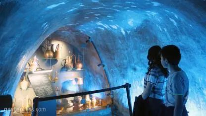 Talas'ın Serinleten Tarihi Mekânı Yoğun İlgi Görüyor: Su Medeniyetleri Galerisi'ne Ziyaretçi Akını!